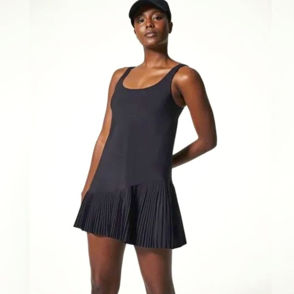 Spanx “Yes Pleats” Active Dress Plus Size 2X Black
